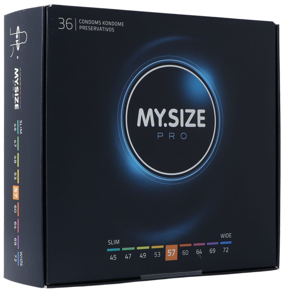 MY SIZE PRO Préservatif 57mm | 36 pièces