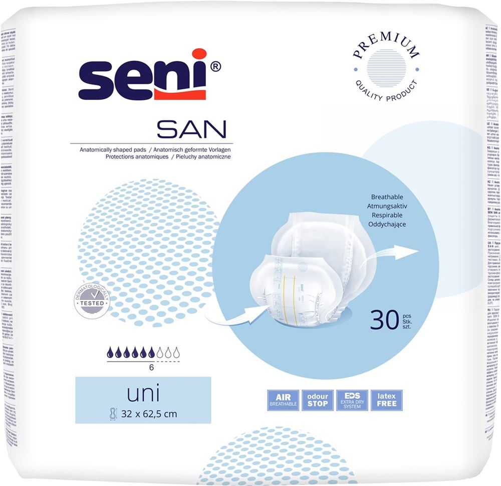 SENI San Uni Protections 30 pièces | Polyvalence