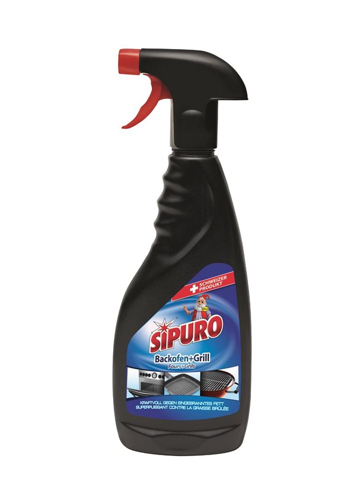 SIPURO Fours + Grils Spray 500ml | Nettoyant