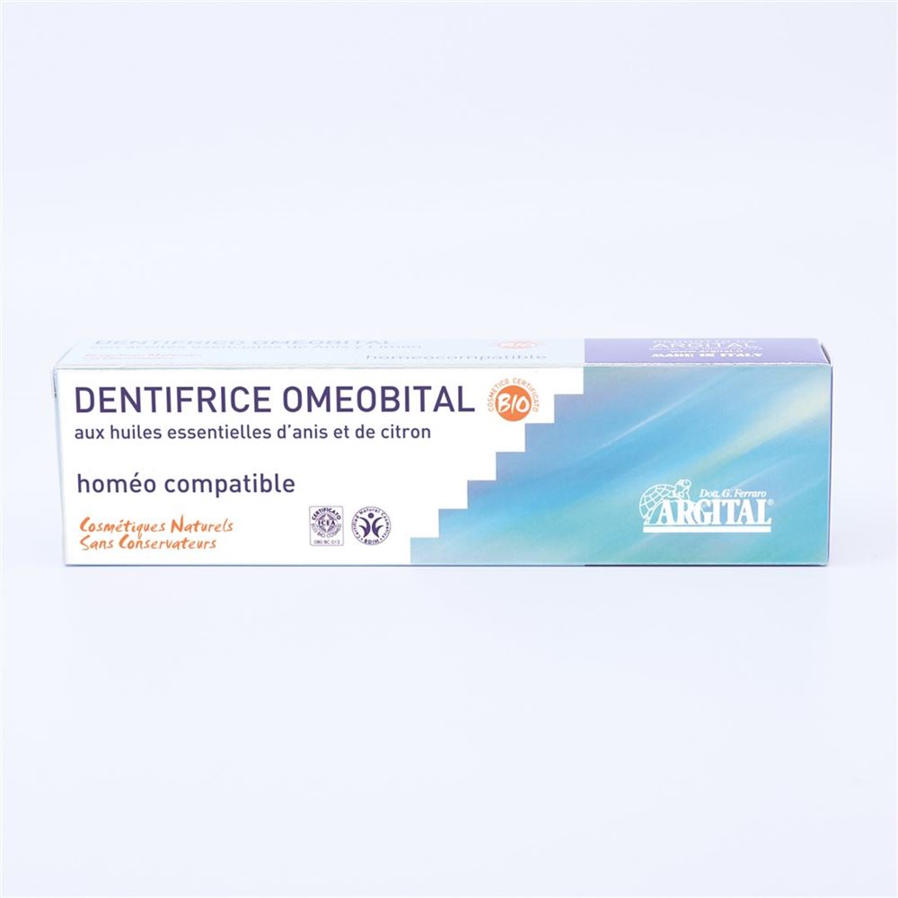 ARGITAL Dentifrice Anis Citron 75ml | Fraîcheur