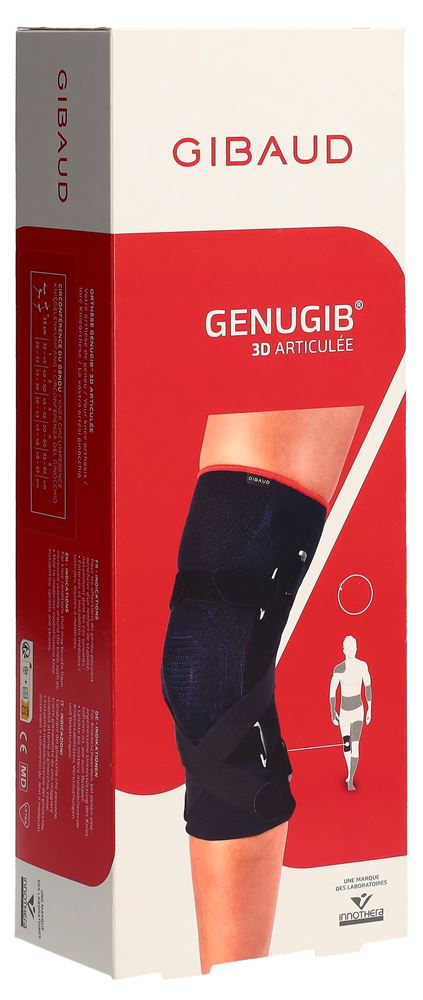 GIBAUD Genugib 3D Articulée Gr3 38-43cm | Maintien