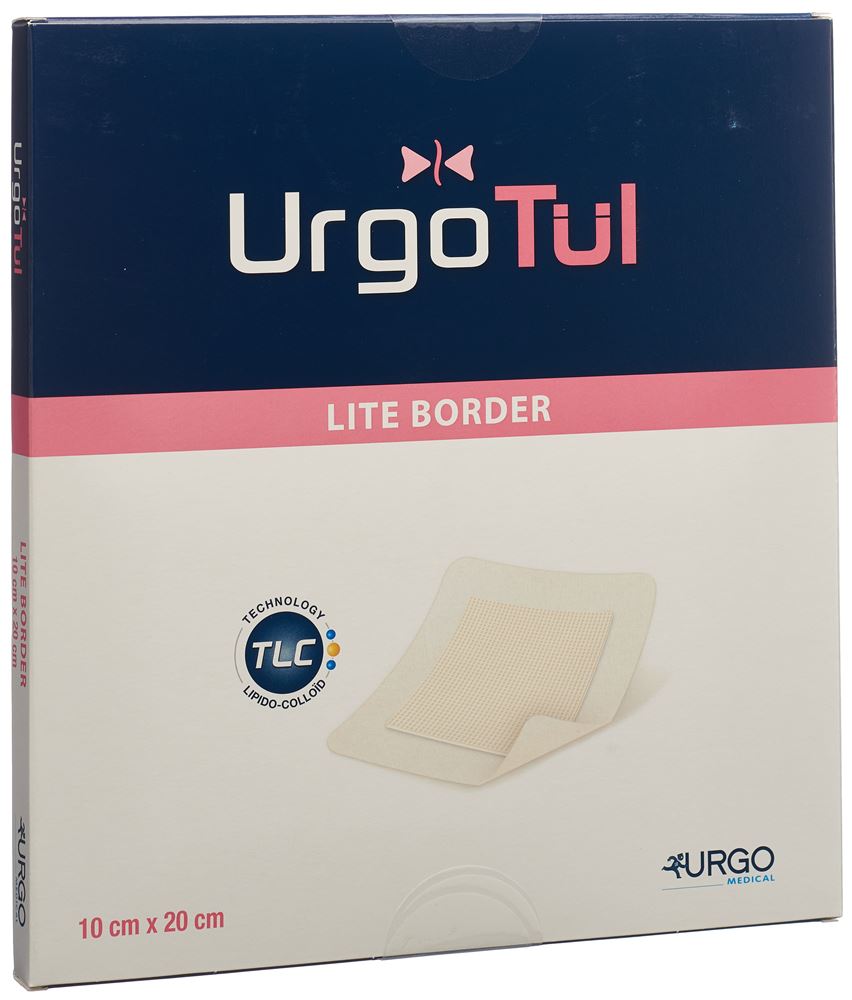 URGOTUL Lite Border Pansement 10x20cm | 5 pièces