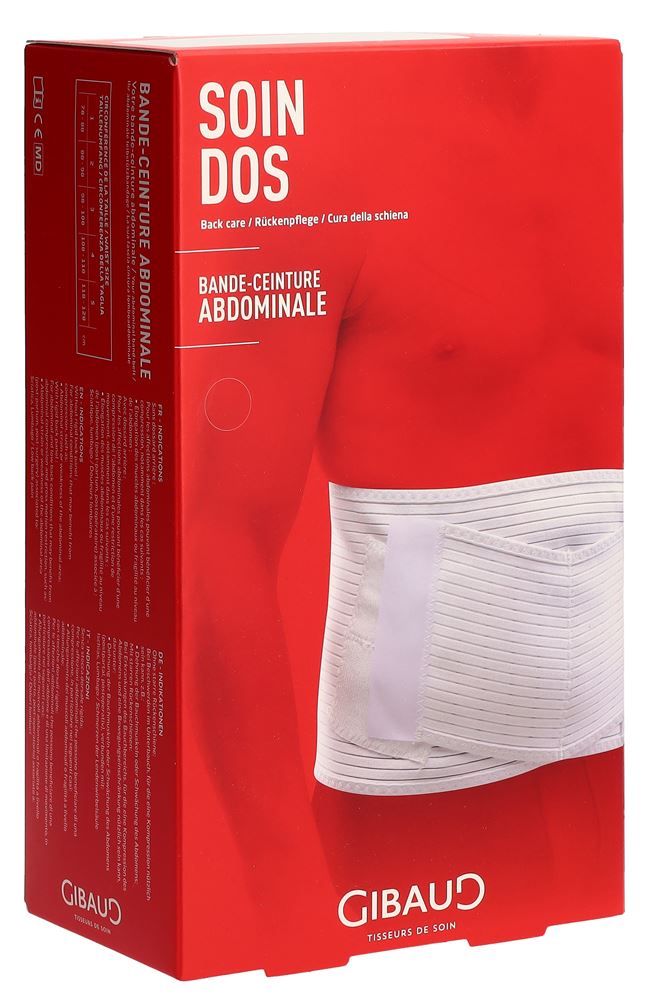 GIBAUD Ceinture Abdominale Gr3 | 98-108cm