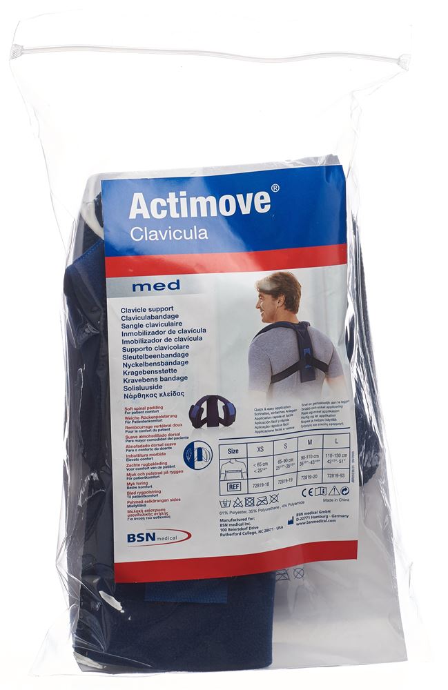 ACTIMOVE Clavicula Support Clavicule | Taille XS Enfant