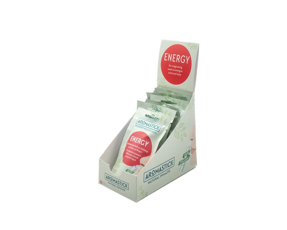 AROMASTICK Inhalateur Bio Energy 10 pièces | Vitalité