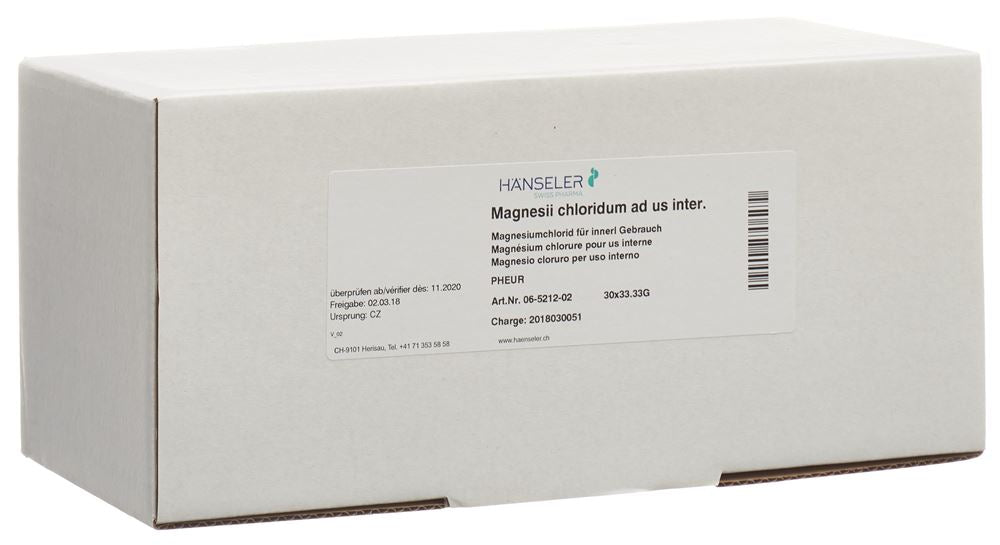 TOP TEN Chlorure de Magnésium 30 x 33g | Usage Interne
