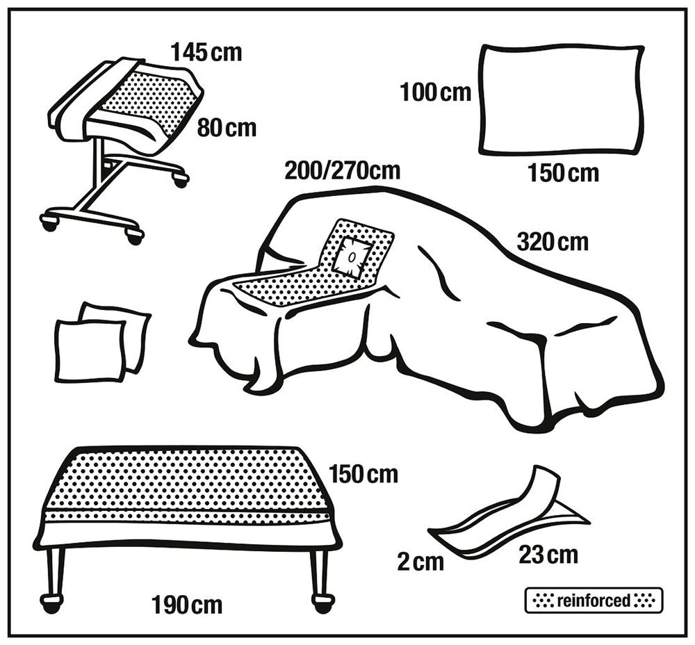 FOLIODRAPE PPlus Main-Set II | 4 pièces