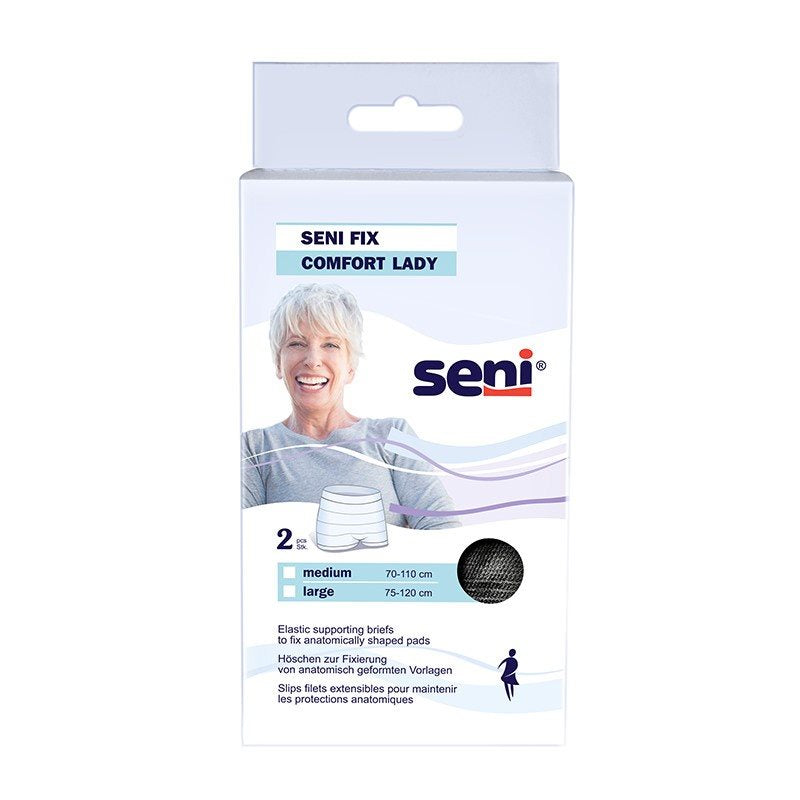 SENI Fix Comfort Lady L Noir 2 pièces | Maintien