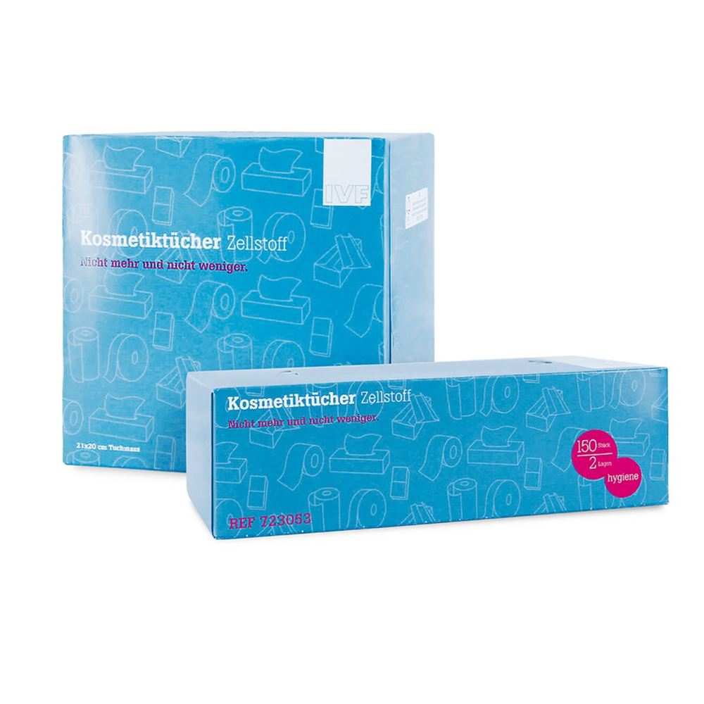 IVF Mouchoirs cellulose 3 plis | 40 boîtes