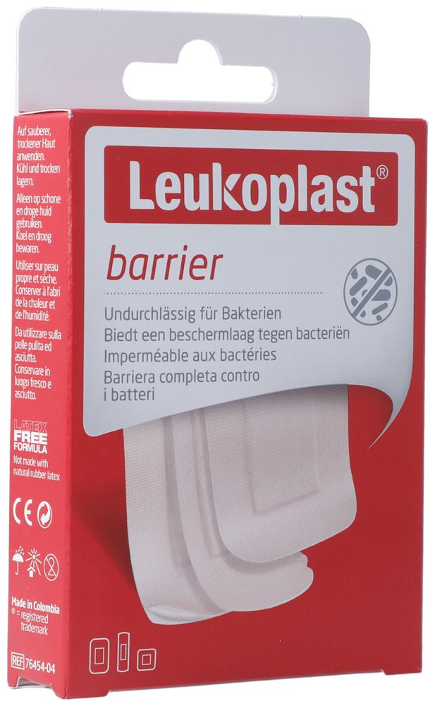 LEUKOPLAST barrier Pansements 3 tailles | 20 pièces