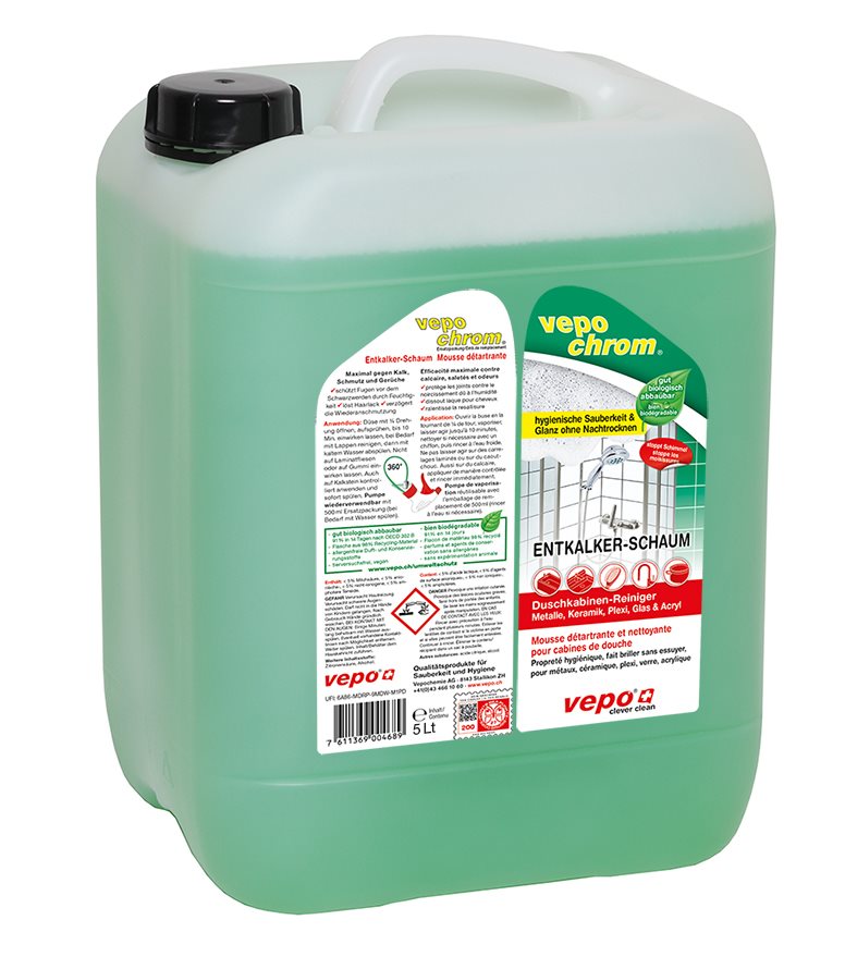VEPOCHROM Mousse Détartrante 360° 5L | Anti-calcaire