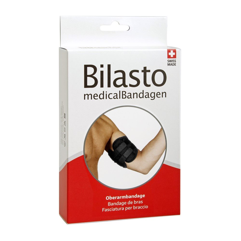 BILASTO Oberarmbandage Noir | S/M Klett