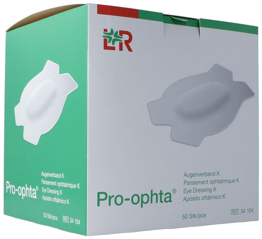 PRO-OPHTA Pansement Oculaire Occultant 50 pièces | Confort