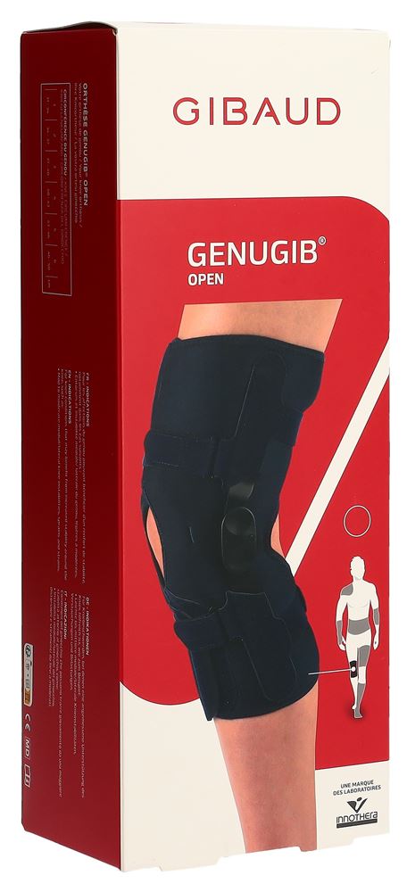 GIBAUD Genugib Open Gr2 Genouillère 34-37cm | Soutien