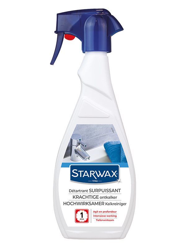 STARWAX Détartrant Haute Efficacité 500ml | Vapo anti-calcaire