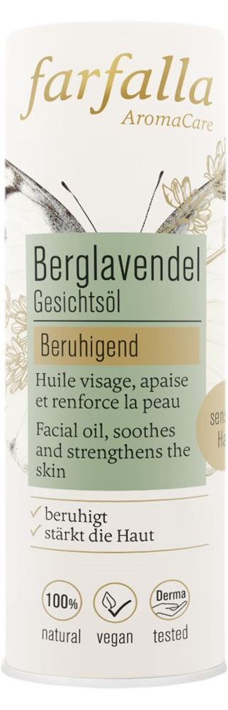 FARFALLA Berglavendel Huile visage 15ml | Relaxante