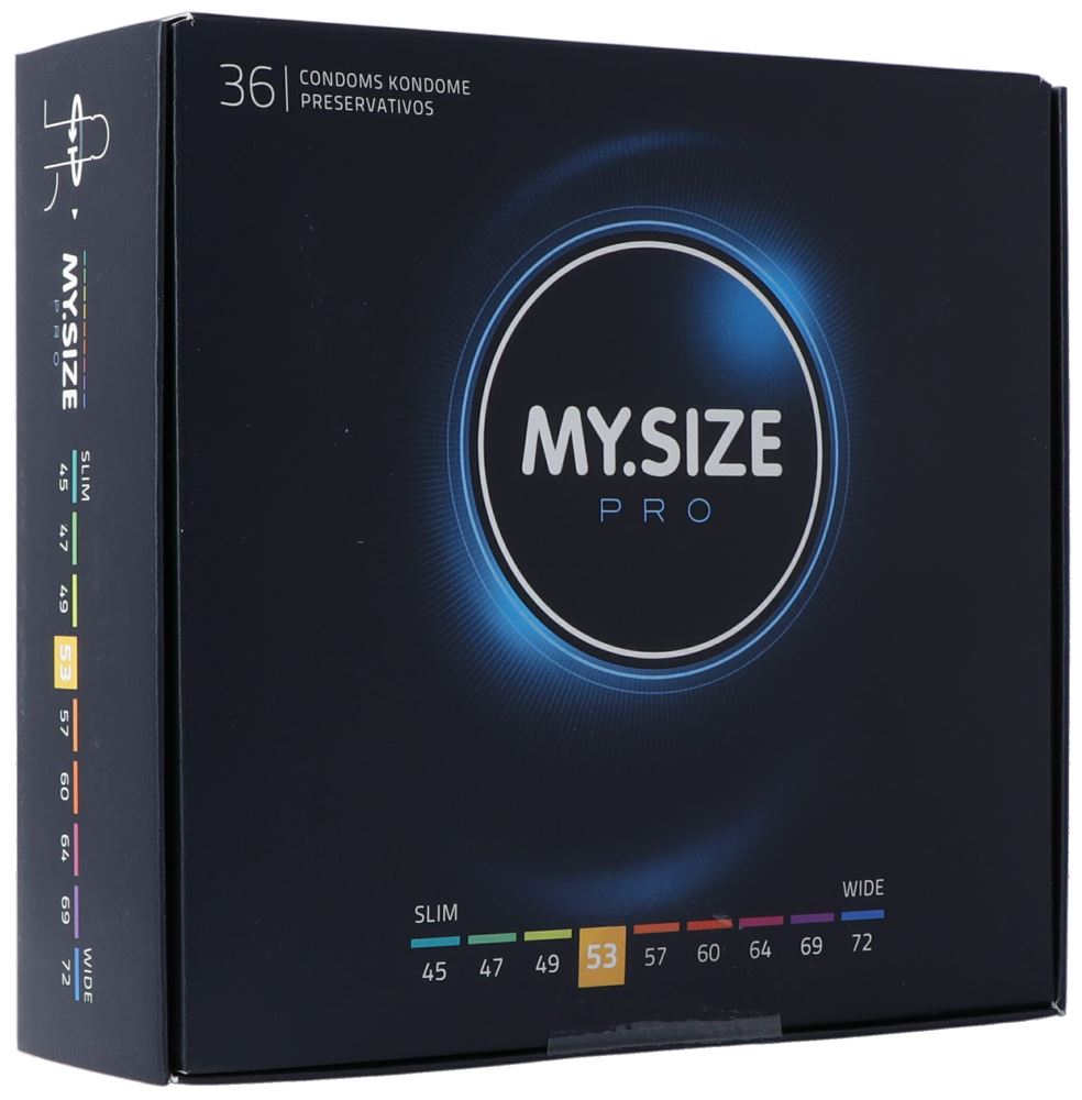 MY SIZE PRO Préservatif 53mm | 36 pièces
