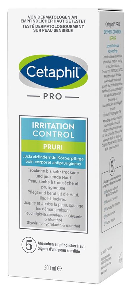 CETAPHIL PRO IRRIT CONT PRURI Crème 200ml | Anti-démangeaisons