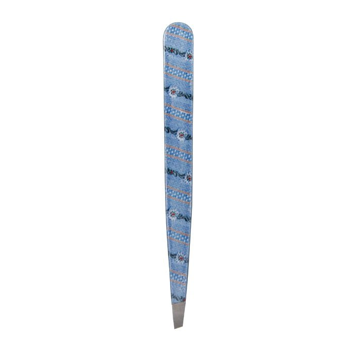 HAUSMANN Pinzette oblique Edelweiss bleu | Précision