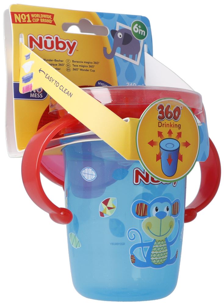 NUBY Wonder Cup 240ml | Poignées Amovibles