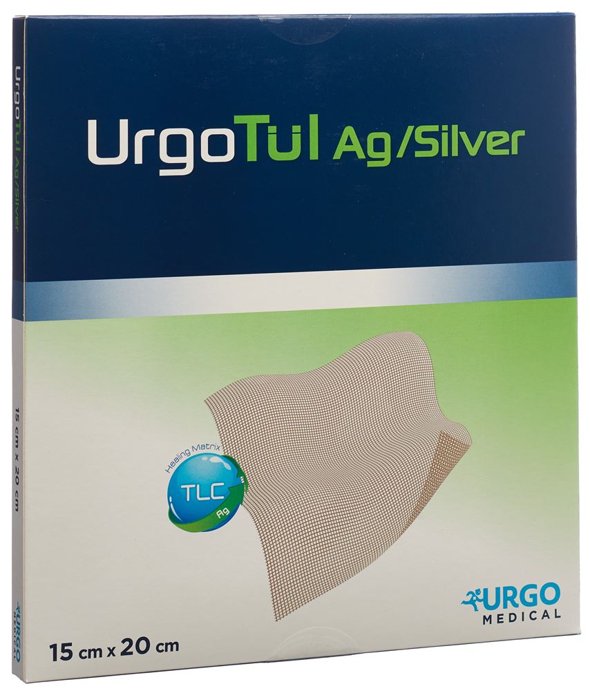 URGOT‹L Silver Pansement 15x20cm | Cicatrisation