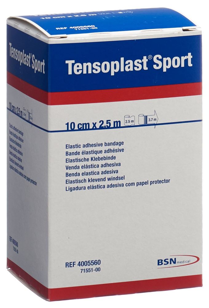 TENSOPLAST SPORT Tape Élastique 10x2.5m | Soutien