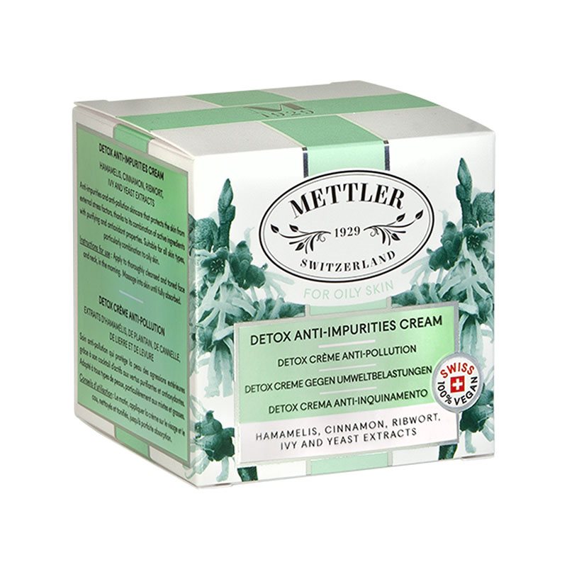 METTLER 1929 Crème Détox Environnement 50ml | Protection