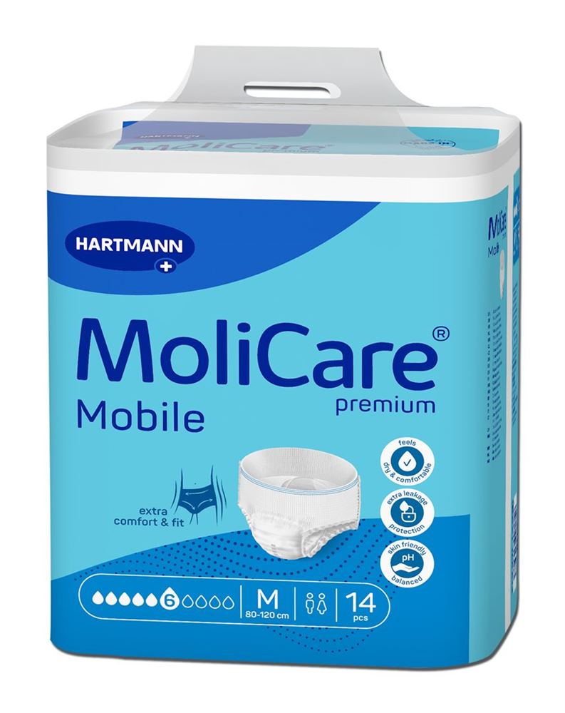 MOLICARE Mobile 6 M Protections 14 pièces | Discrétion