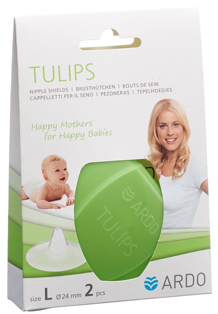 ARDO TULIPS Coquille L Silicone 2 pièces | Allaitement