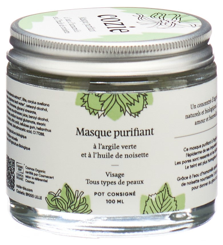 COZIE Masque Purifiant 100ml | Nettoyage