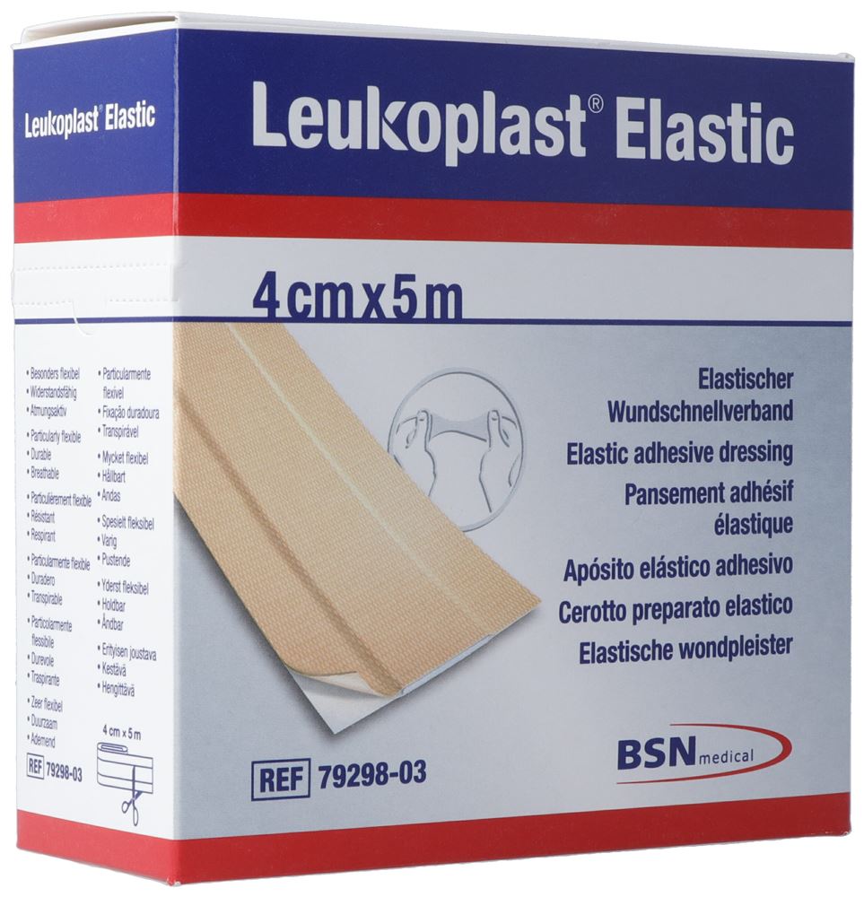 LEUKOPLAST Elastic Rouleau 4cmx5m