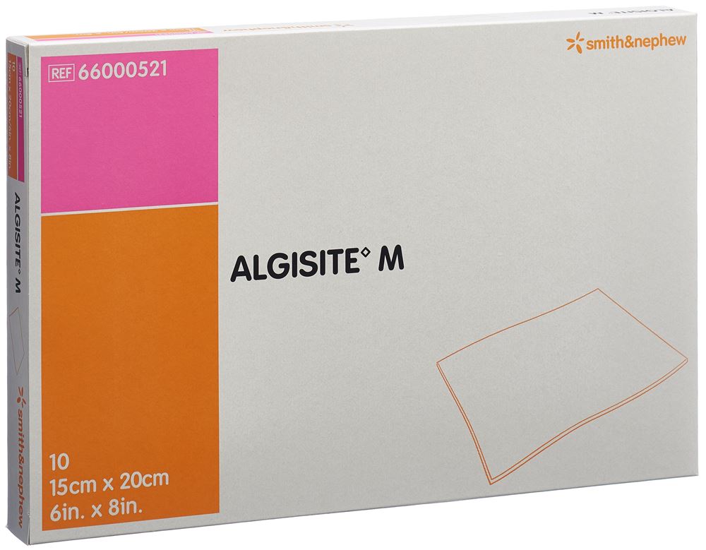 ALGISITE M Compresses Alginate 15x20cm | 10 pièces