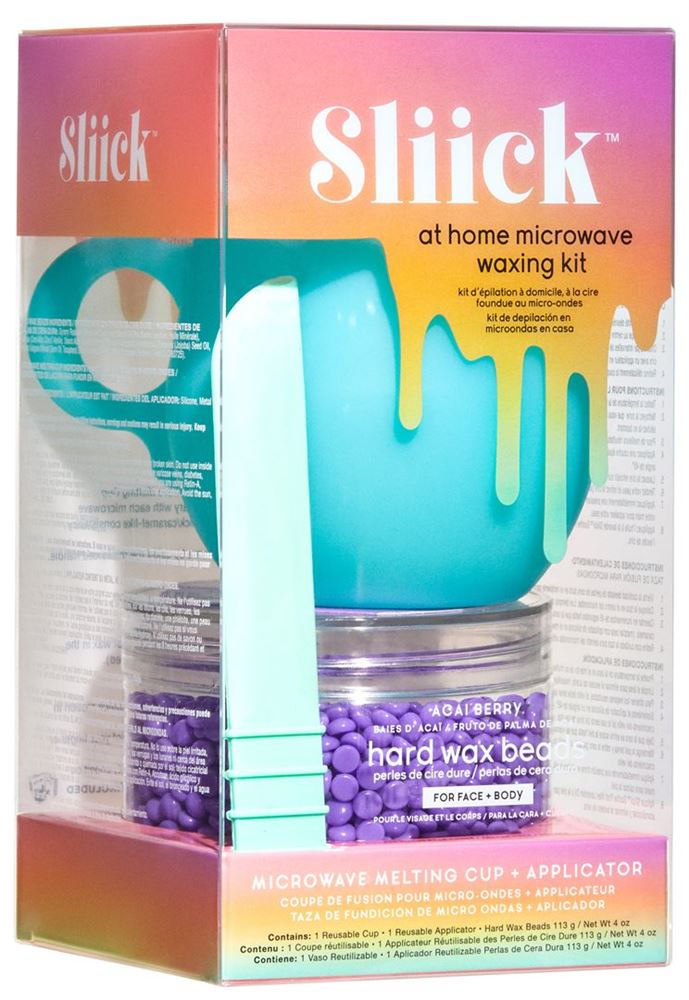 SLIICK Kit Cire Micro-ondes | Épilation Maison