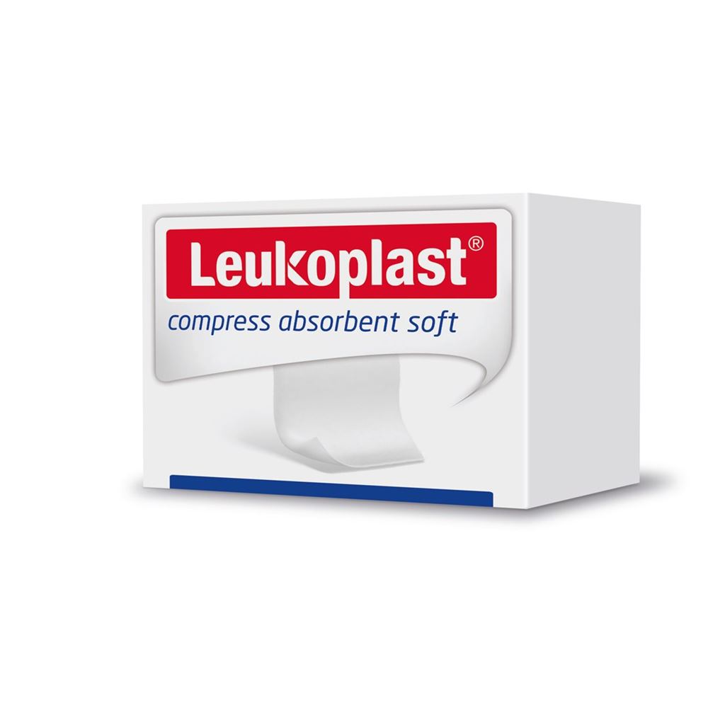 LEUKOPLAST compress absorb Compresses 10x10cm | 25 pièces
