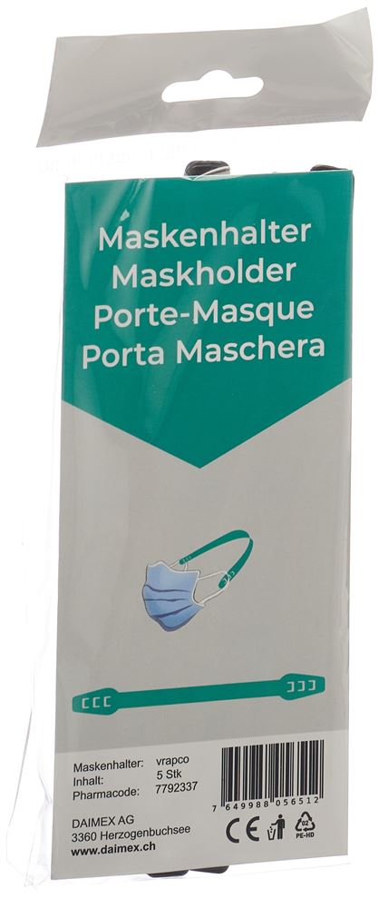 VRAPCO Support Masque | 5 pièces