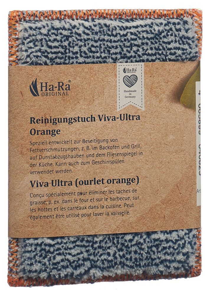 HA-RA Tissu Viva-Ultra Orange | Absorption Maximale