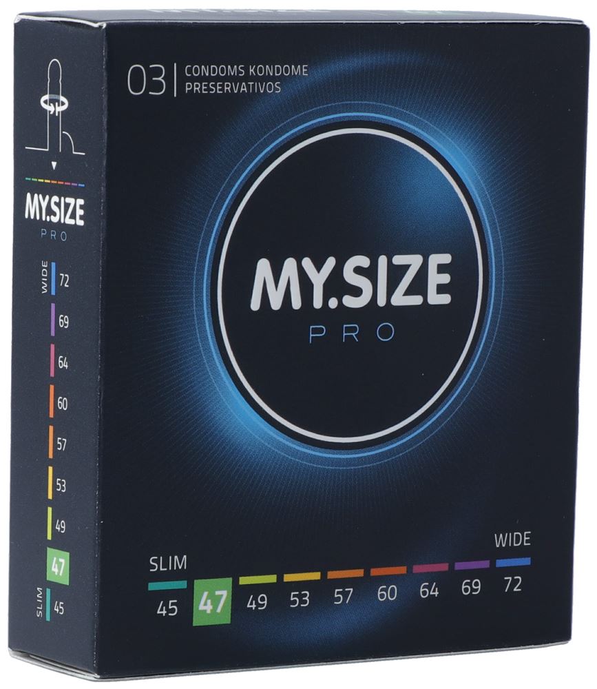 MY SIZE PRO Préservatif 47mm | 3 pièces