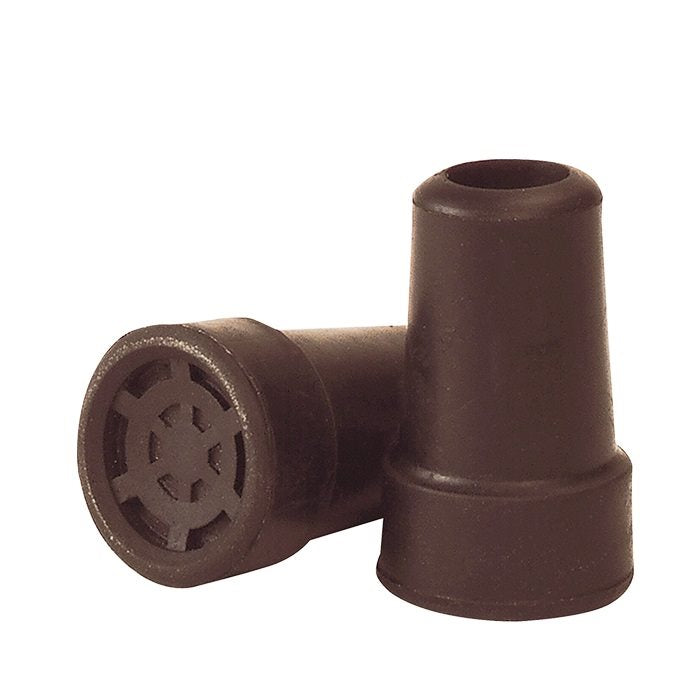 SAHAG Stockkapsel Brun Embout | 16mm 10 pièces