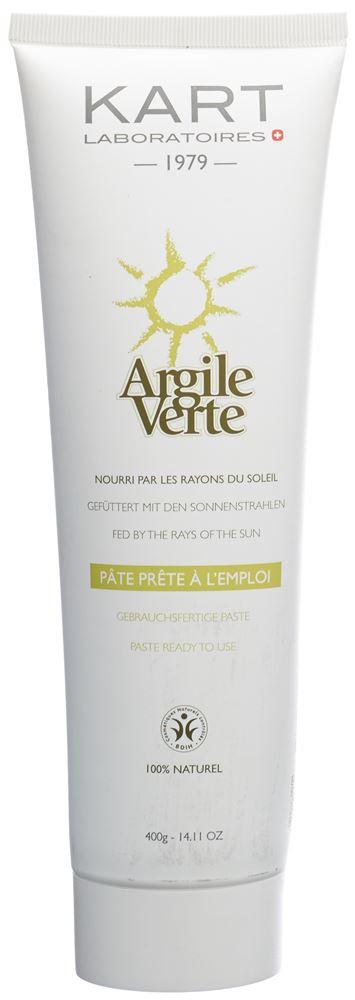 KART Argile Verte Pâte 400g | Purifiant