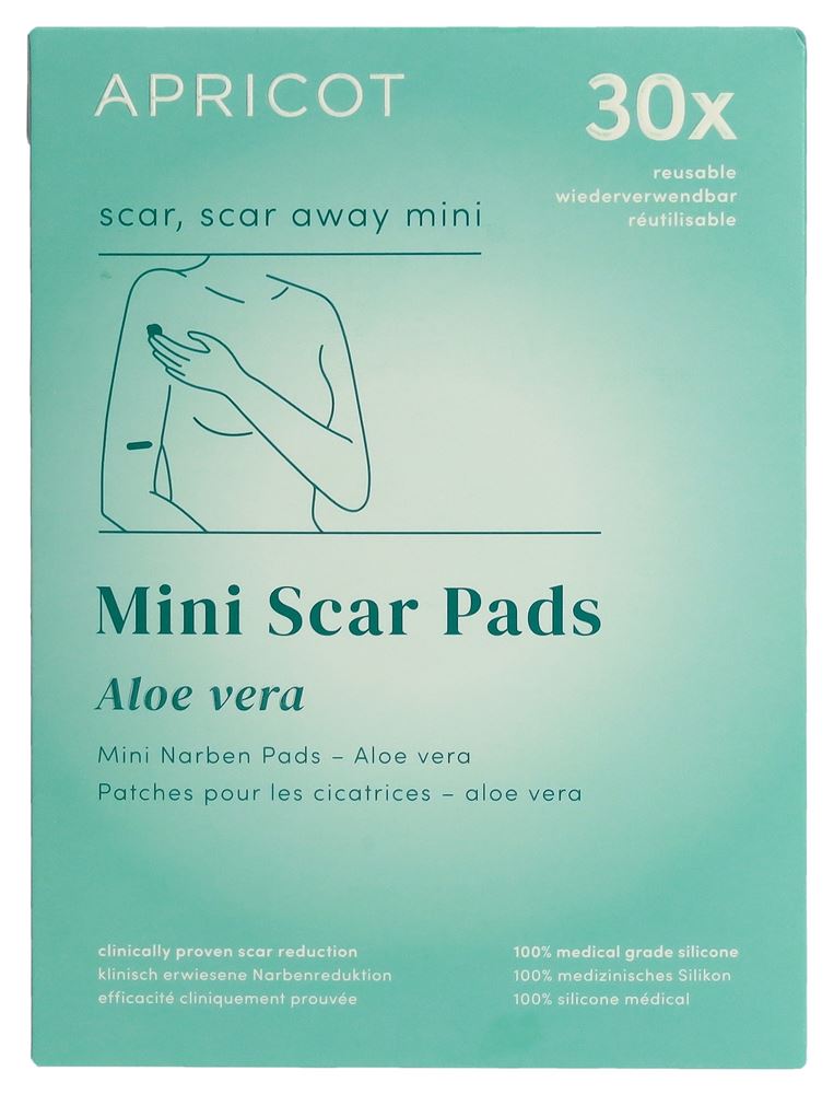 APRICOT Pad Cicatrice Scar Away | Réutilisable 4 pièces