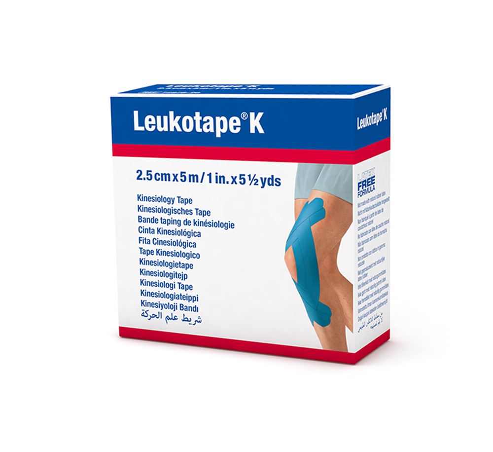 LEUKOTAPE K Bande Kinésio 5mx2.5cm Bleu | Soutien