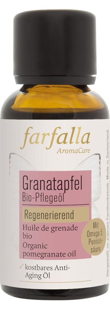 FARFALLA Huile de grenade bio Huile 30ml | Anti-âge