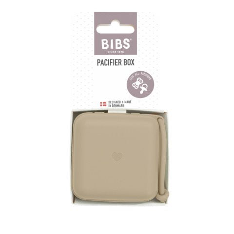 BIBS Boîte Sucette Vanilla | Rangement Bébé