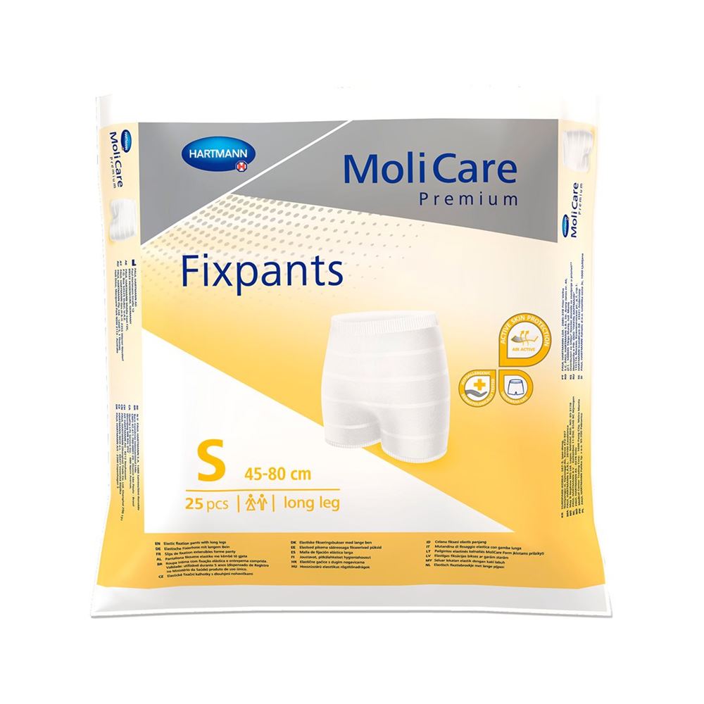MOLICARE Premium Fixpants S Long 25 pièces | Maintien
