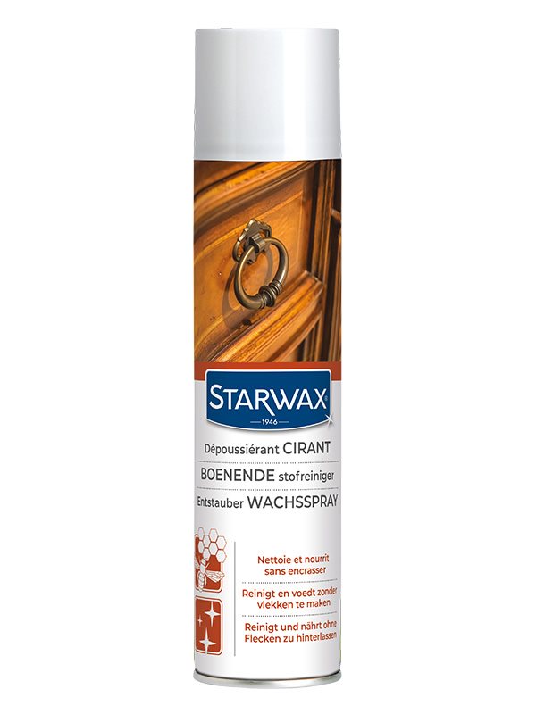 STARWAX Dépoussiérant Cire Spray 400ml | Brillance et protection