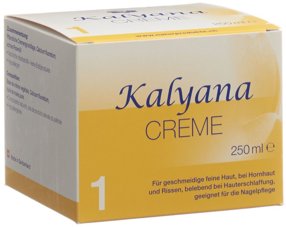 KALYANA 1 Crème Calcium Fluoratum | Soin Peau