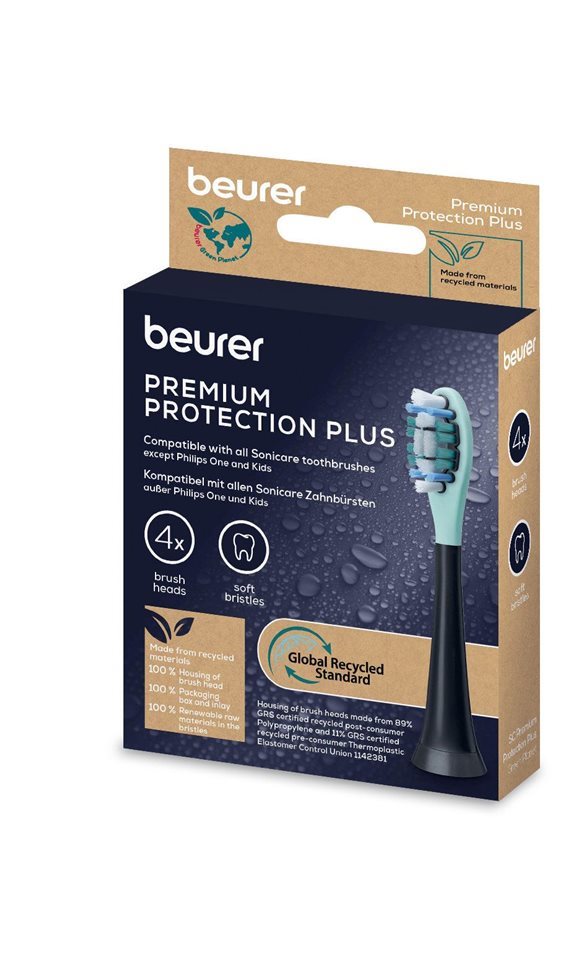 BEURER SC30/50 Têtes brosse Prem Prot 4 pièces | Protection
