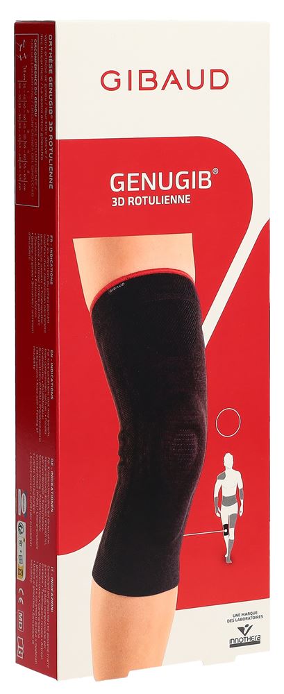 GIBAUD Genugib 3D Patella Genouillère Gr5 48-53cm | Soutien