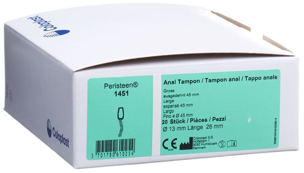 PERISTEEN Analtampon gross 20 pièces | Confort