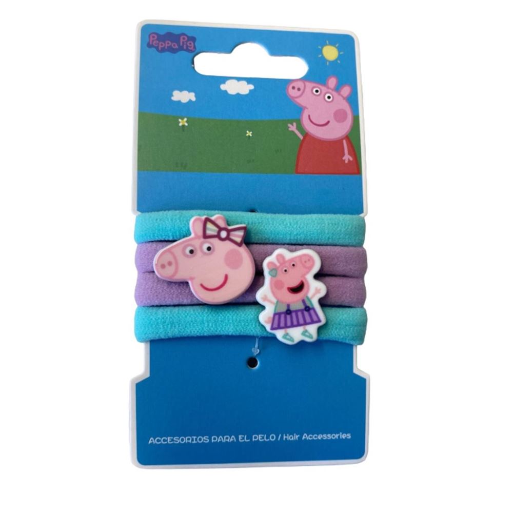 HERBA Kids Haarbinder Peppy Pig | 4 pièces